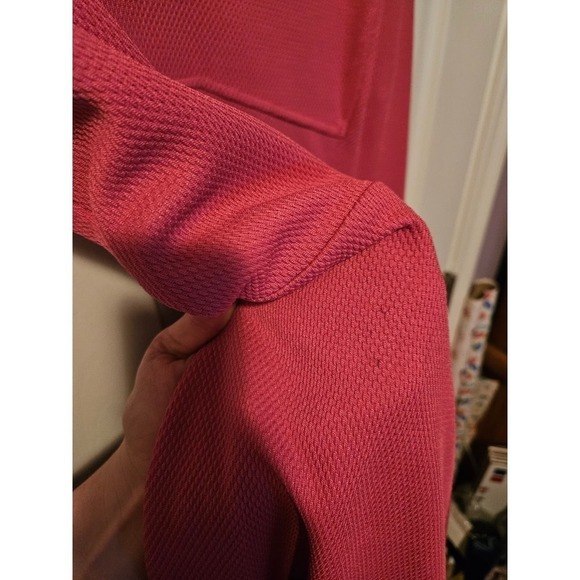 City Chic pink fit and flare midi dress size XL/ Size 24 - Picture 3 of 5